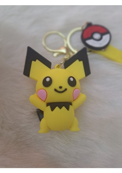 Pıkachu Fıgur Anahtarlık