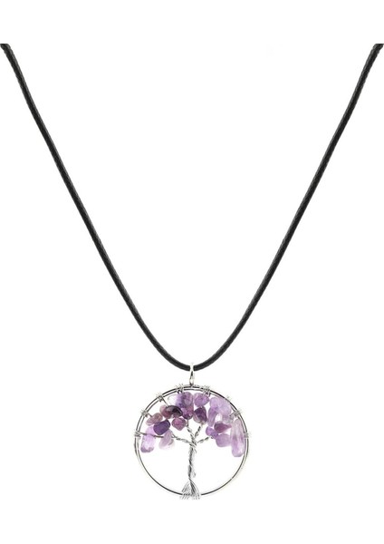 Doğal Taş Kolye 45CM