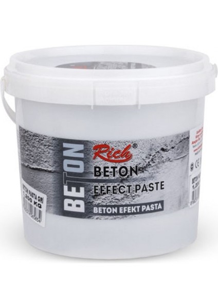 Rich Beton Efekt Pasta Gri 1200 gr 06583