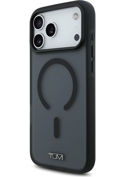 iPhone 17 Pro Max Uyumlu Kılıf Tumı Orjinal Lisanslı M-Safe Özellikli Buzlu Transparan Kapak Siyah fiyatları