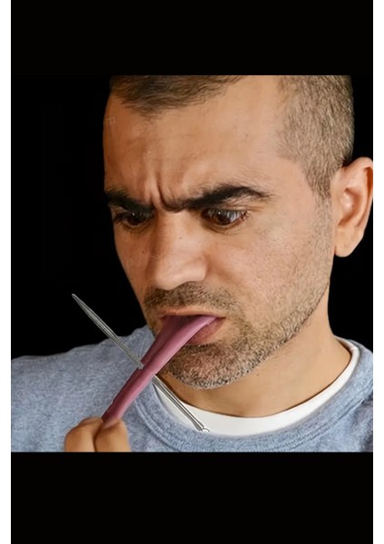 1 Adet-Cadılar Bayramı Gerçekçi Dil- Esnek Prank Makyaj Malzemeleri, Parti & Sahne Aksesuarı fırsatları