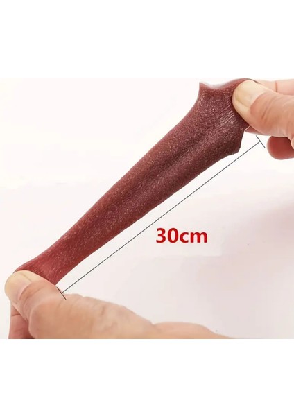 1 Adet-Cadılar Bayramı Gerçekçi Dil- Esnek Prank Makyaj Malzemeleri, Parti & Sahne Aksesuarı