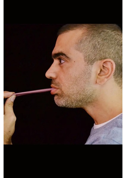 1 Adet-Cadılar Bayramı Gerçekçi Dil- Esnek Prank Makyaj Malzemeleri, Parti & Sahne Aksesuarı