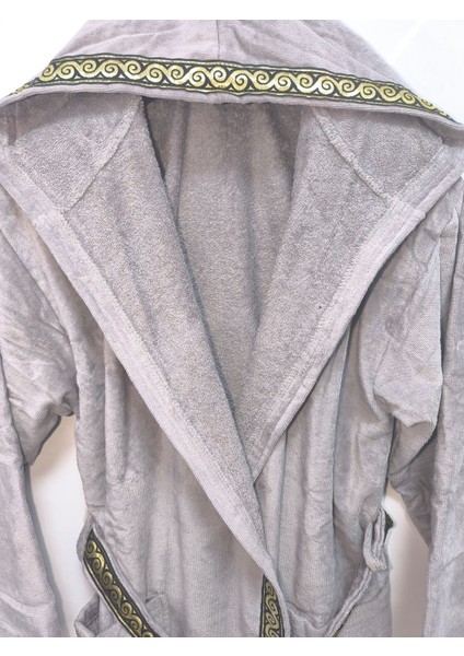 Bornoz Özel Tasarım Kadife Kapüşonlu %100 Pamuk Kutulu indirimleri