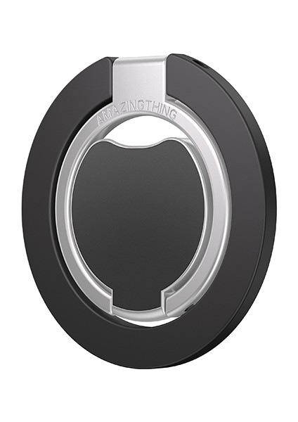 Magnetik 360 Dönebilen Titan Magflex Serisi Telefon Parmak Ring Stand Siyah modelleri