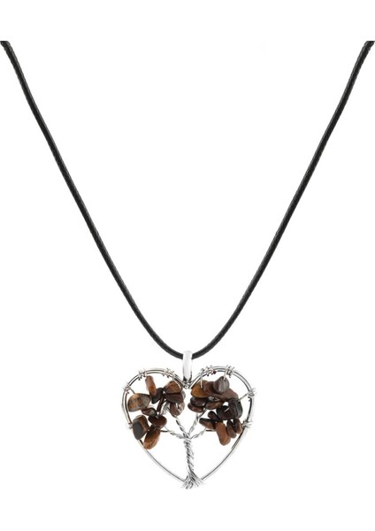 Doğal Taş Kolye 45CM