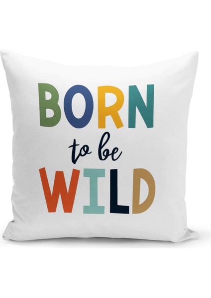 4'lü Kırlent Kılıf Seti Çocuk Bebek Odası Dijital Baskılı modelleri