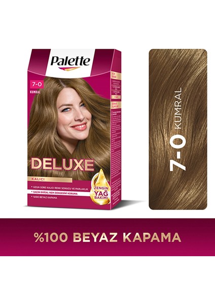 Palette Deluxe Saç Boyası 7-0 Kumral