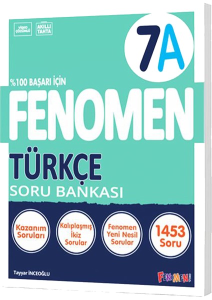 7.sınıf Türkçe A Soru Bankası (Güncel)