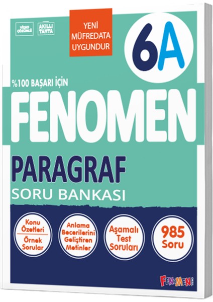 6.sınıf Paragraf A Soru Bankası (Güncel) fiyatları