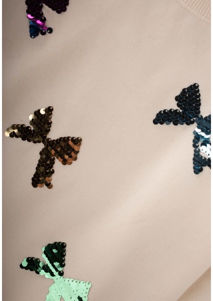 Pullu Sweatshirt 2-10 Yaş Ekru modelleri