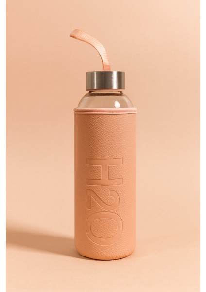 H2O Deri Kılıflı Cam Matara 500 ml fiyatları