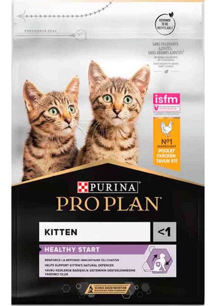 Purına Pro Plan Kitten Tavuk Etli Yavru Kedi Maması 10 kg
