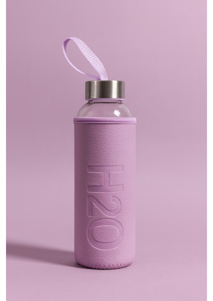 H2O Deri Kılıflı Cam Matara 500 ml fiyatları