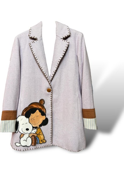 Blazer Kaşe Ceket Snoopy fiyatları
