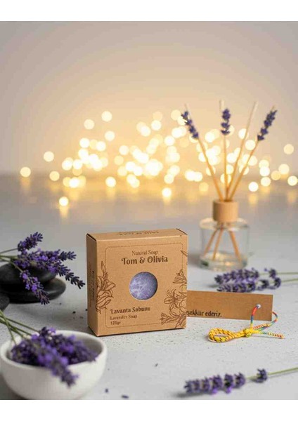 Lavanta Sabunu – Rahatlatıcı ve Aromaterapik Etki, %100 Doğal