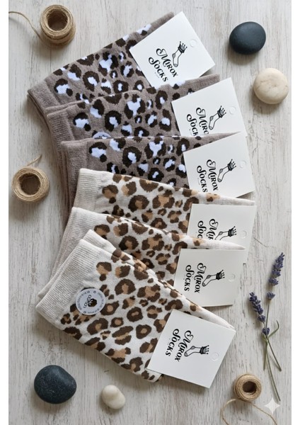 Bayan Pamuk Çorap, Mevsimlik, Asorti 6'lı Paket (36-40) modelleri