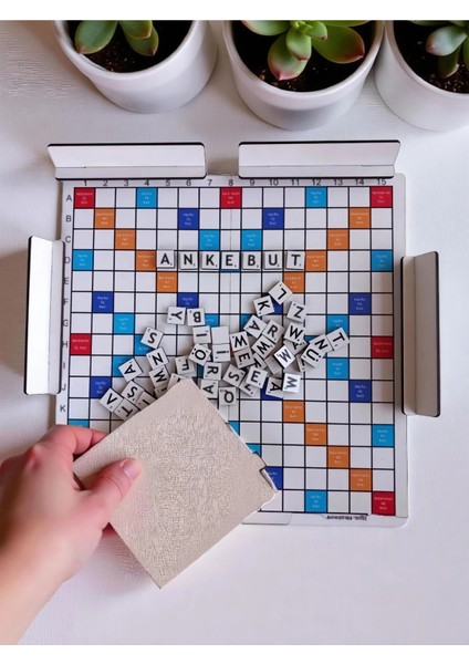 Ahşap Kelime Oyunu Katlanabilir Tabla 37X37 cm fiyatları