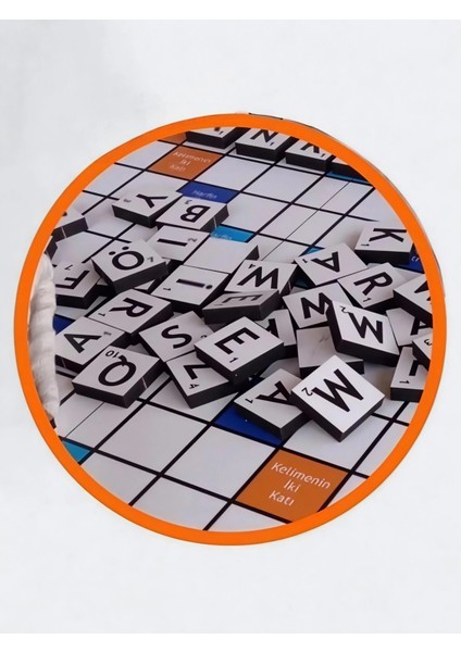 Ahşap Kelime Oyunu Katlanabilir Tabla 37X37 cm fırsatları