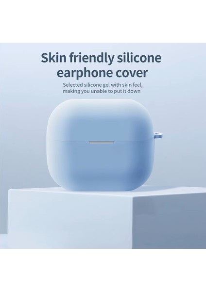 Huawei Freeclip 2 Kulaklık Uyumlu Toz Geçirmez Silikon Kılıf + Kanca fiyatları