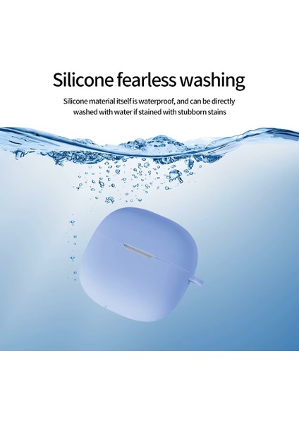 Huawei Freeclip 2 Kulaklık Uyumlu Toz Geçirmez Silikon Kılıf + Kanca indirimleri