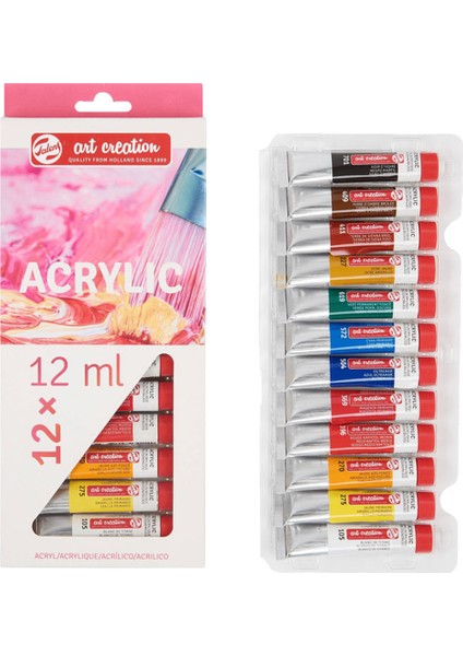 Talens Akrilik Boya Tac 12 Li 12 ml 9021712M