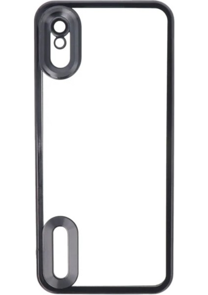 Xiaomi Redmi 9A Uyumlu Kenarlar Renkli Kılıf