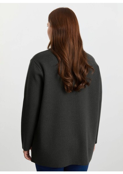 Antrasit Kadın Hırka 25KSL4161 fırsatları