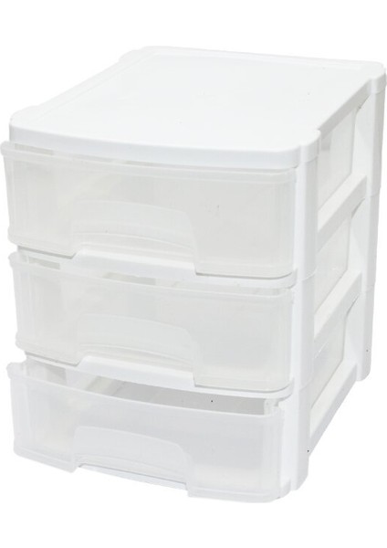 TONTON - NO:0 ÇEKMECE 3 KATLI 17.5X14.4X16.9CM (5264)