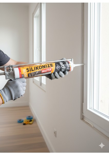 Silikonize Mastik Esnek Dolgu ve Mükemmel Sızdırmazlık