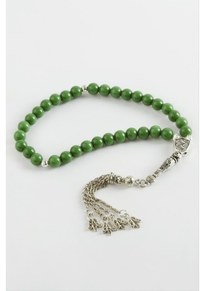 Techmrt Ceyt Taşı Tesbih 8 Mm-Yeşil