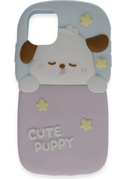 iPhone 11 Kılıf Poky Karakter Silikon Kapak - Desen 9-(5796) - N687J697-M58687