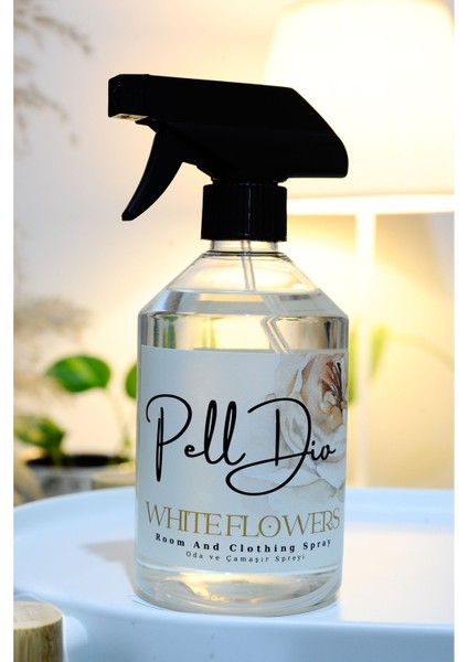 Beyaz Çiçekler Oda Parfümü, Çamaşır ve Oda SPREYI500ML modelleri
