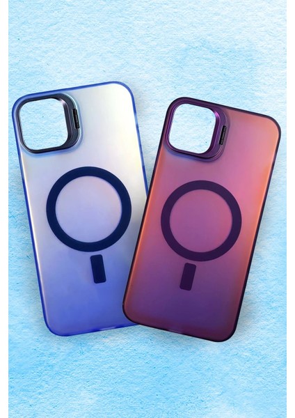 iPhone 16 Plus Kılıf Primera Magsafe Standlı Kapak - BORDO-(5796) - N658J967-M98658 modelleri