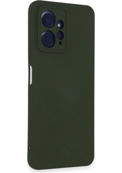 Xiaomi Redmi Note 12 4g Kılıf Nano Içi Kadife Silikon - Koyu YEŞIL-(5796) - N650J709-M69650 fiyatları