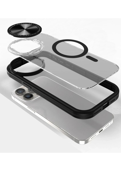 iPhone 11 Kılıf Teleskop Lens Magsafe Silikon Kapak - LACIVERT-(5796) - N448J656-M79448 fiyatları