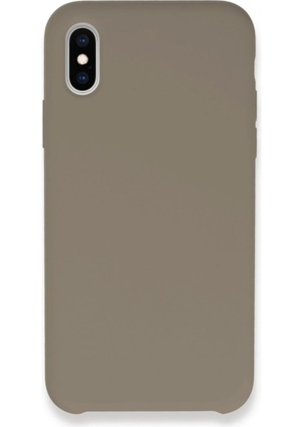 iPhone Xs Max Kılıf Lansman Legant Silikon - BEJ-(5796) - N695J609-M95695