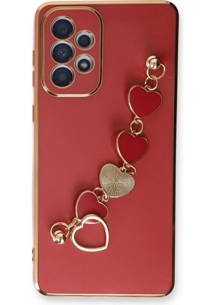 Samsung Galaxy A33 5g Kılıf Esila Silikon - KIRMIZI-(5796) - N256J790-M82256 fiyatları