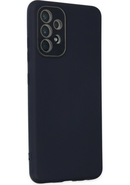 Samsung Galaxy A53 5g Kılıf Lansman Glass Kapak - LACIVERT-(5796) - N850J933-M76850 fiyatları