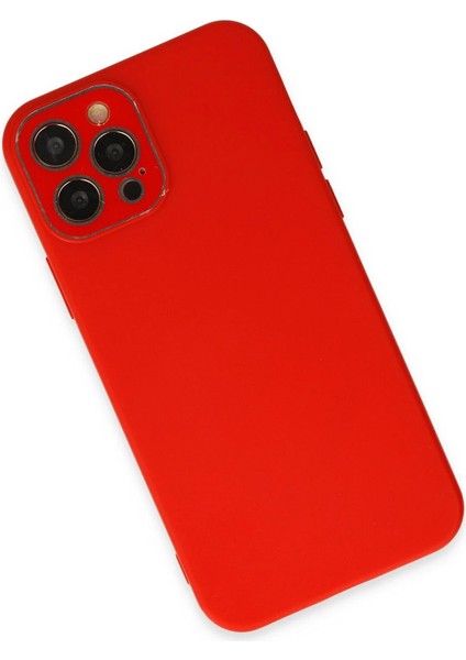 iPhone 12 Pro Kılıf Lansman Glass Kapak - KIRMIZI-(5796) - N917J298-M19917 fiyatları