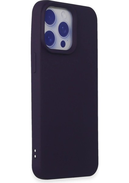 iPhone 15 Pro Kılıf Nano Içi Kadife Silikon - MOR-(5796) - N692J375-M96692 fiyatları