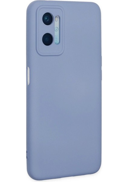 Oppo A96 Kılıf Nano Içi Kadife Silikon - LILA-(5796) - N689J734-M92689 modelleri