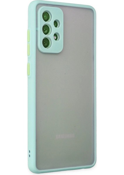 Samsung Galaxy A72 Kılıf Montreal Silikon Kapak - TURKUAZ-(5796) - N013J077-M01013 fiyatları