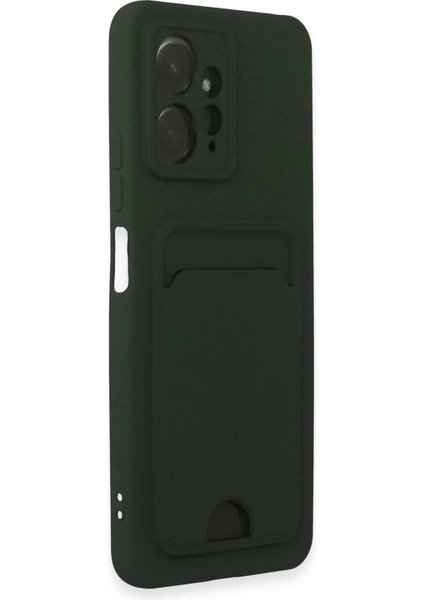 Xiaomi Redmi Note 12 4g Kılıf Kelvin Kartvizitli Silikon - Koyu YEŞIL-(5796) - N585J236-M25585 fiyatları