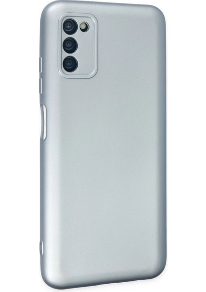 Samsung Galaxy A03S Kılıf Nano Içi Kadife Silikon - Sky BLUE-(5796) - N669J988-M90669 modelleri