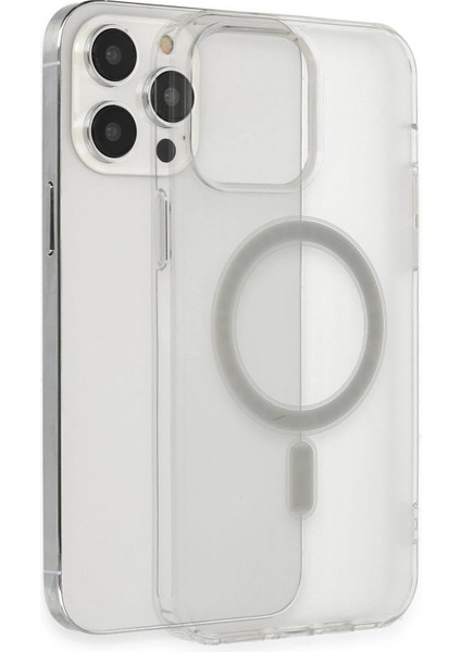 iPhone 13 Pro Max Kılıf Matte Şeffaf Magneticsafe - ŞEFFAF-(5796) - N302J107-M06302 indirimleri
