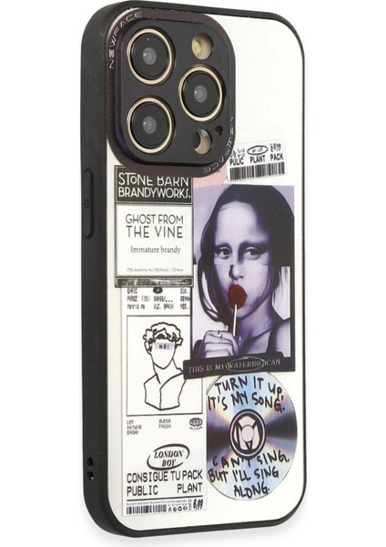 iPhone 14 Pro Kılıf Mirror Desenli Kapak - Mirror - 2-(5796) - N746J959-M22746