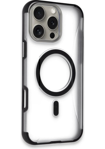 iPhone 14 Pro Max Hilton Magsafe Kapak - SIYAH-(5796) - N906J824-M66906