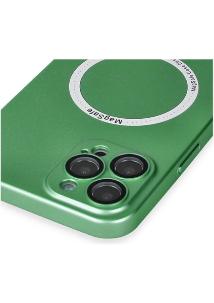 iPhone 12 Pro Kılıf Jack Magneticsafe Lens Silikon - YEŞIL-(5796) - N960J485-M87960 fırsatları