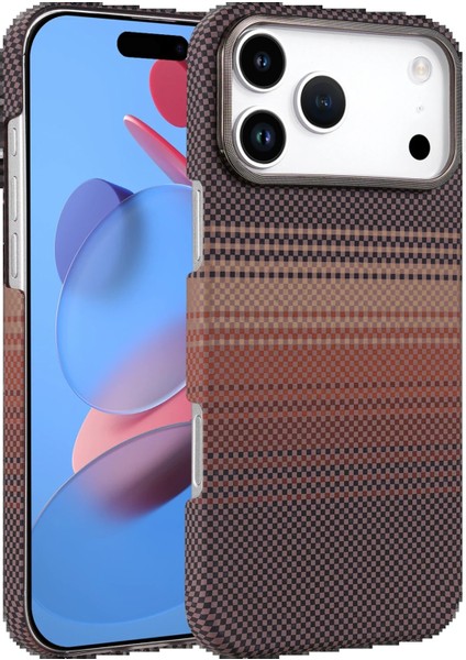 Apple iPhone 17 Pro Max Magsafe Kapak - Çöl TITANYUM-(5796) - N665J066-M76665